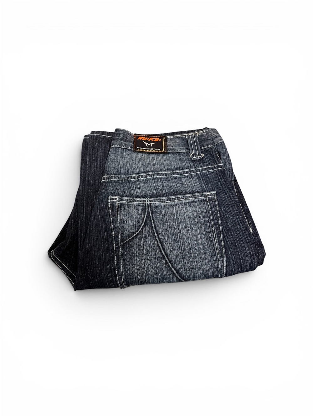 Vintage MU:KA: 90’s/2YK symmetrical design jeans